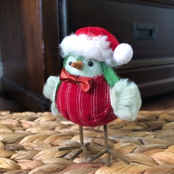 Target Red & Green Christmas felt bird (small) 2022 - Picture 1 of 5